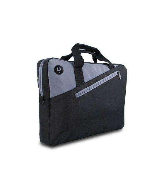 NGS Monray maletines para portátil 35,6 cm (14") Maletín Negro, Gris - Imagen 3