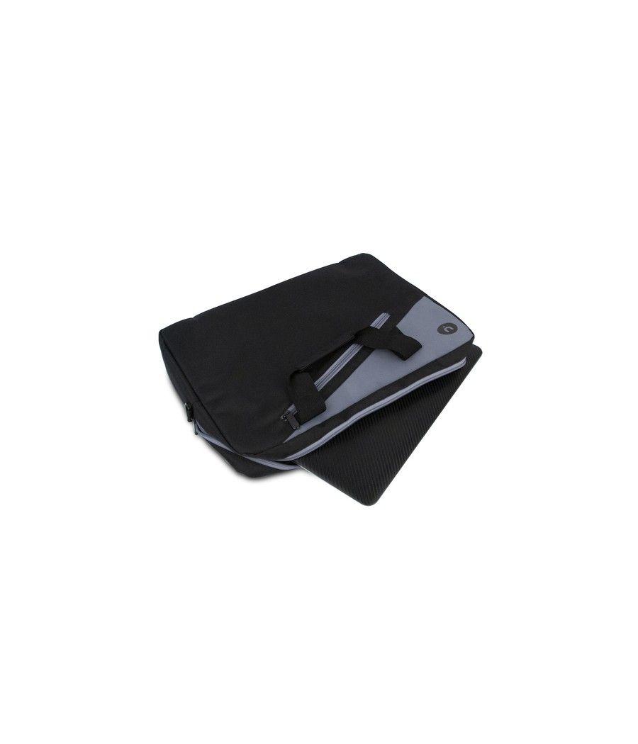 NGS Monray maletines para portátil 35,6 cm (14") Maletín Negro, Gris - Imagen 4
