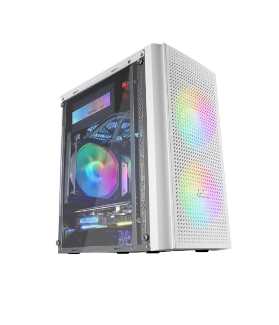 Mars Gaming caja MICRO-ATX MC300W WHITE - Imagen 1