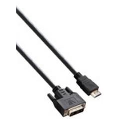 V7 Cable HDMI DVI (m/m) HDMI/DVI-D Dual Link negro 2 m