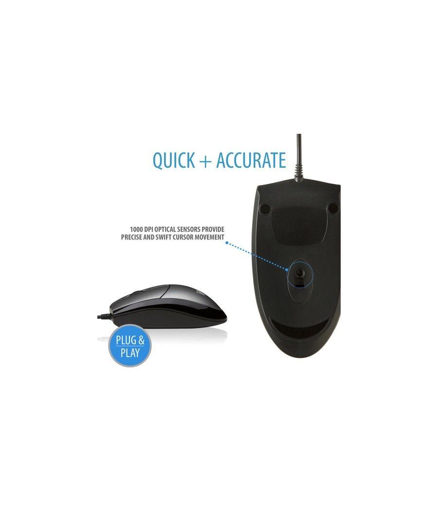 V7 MOUSE OPTICAL BLK/SIL RETAIL - Imagen 9