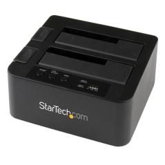 StarTech.com Base USB 3.0 y eSATA Copiadora de Unidades de Disco SATA - Clonador Autónomo SATA de 6Gbps para Copiado de Alta Vel