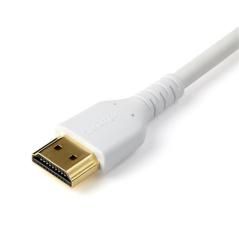 StarTech.com Cable de 1m HDMI 2.0 Certificado Premium de alta velocidad con Ethernet - Durable - UHD 4K 60Hz - con Fibra de Aram