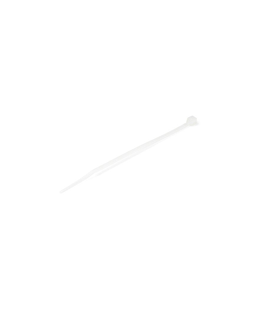 100 PACK 4 CABLE TIES -WHITE - Imagen 1