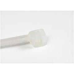 100 PACK 4 CABLE TIES -WHITE - Imagen 2