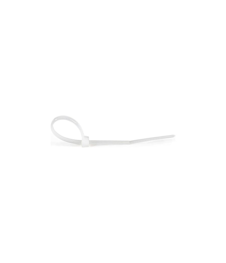 100 PACK 4 CABLE TIES -WHITE - Imagen 3
