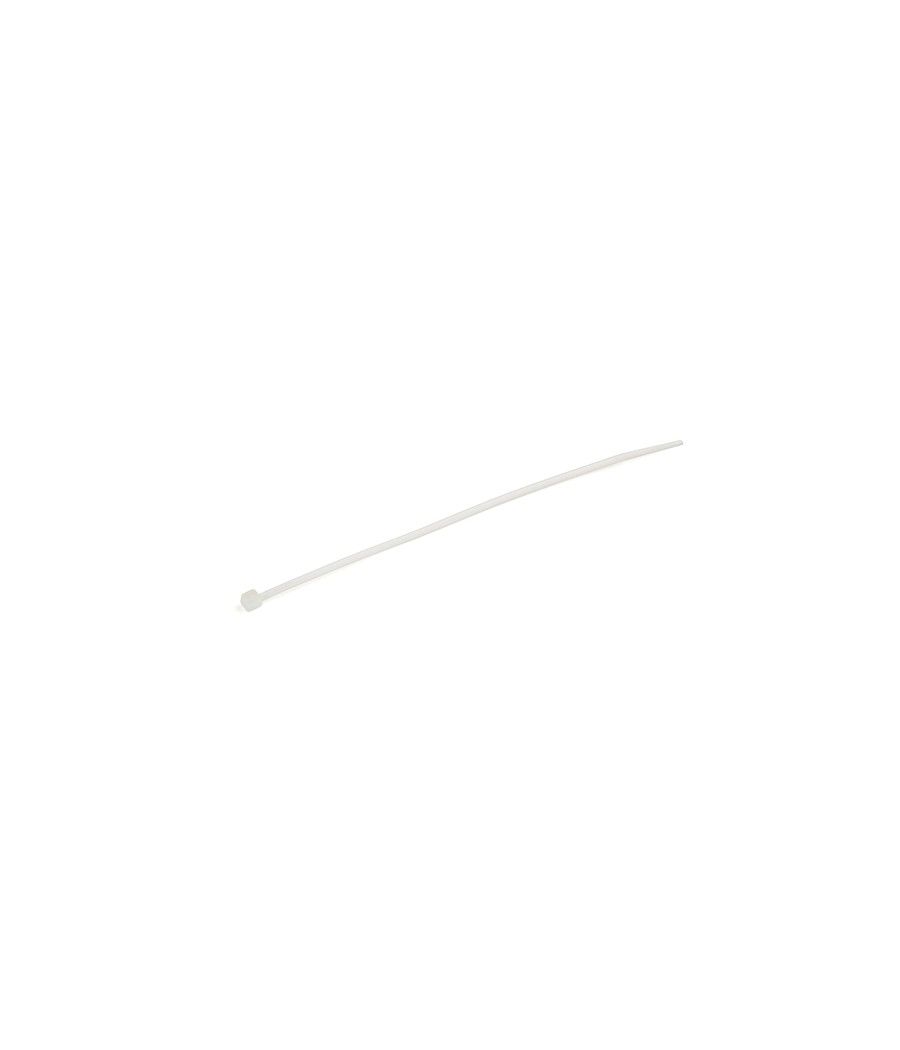 100 PACK 6 CABLE TIES -WHITE - Imagen 1