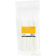 100 PACK 8 CABLE TIES -WHITE - Imagen 6