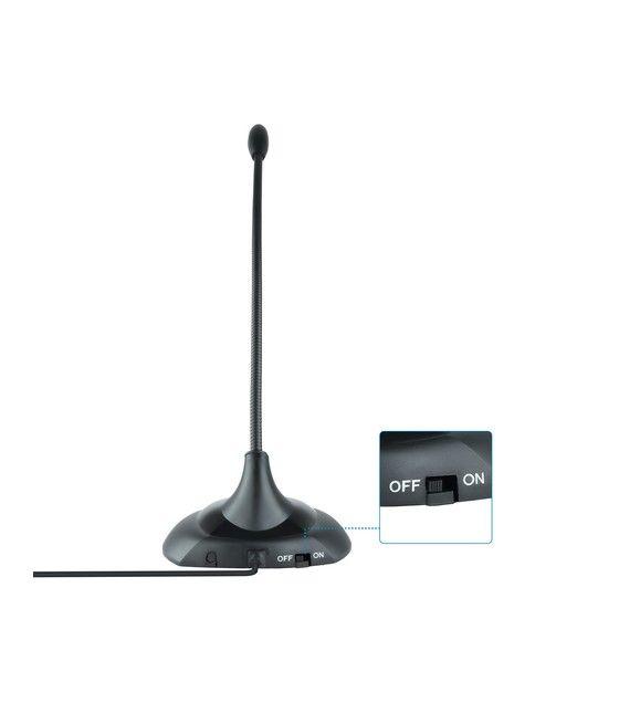 TooQ TQMM-213 micrófono Negro Micrófono para ordenador portátil - Imagen 3