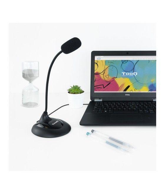 TooQ TQMM-213 micrófono Negro Micrófono para ordenador portátil - Imagen 5