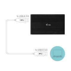 I-TEC USB 3.0 CASE HDD SSD ALU - Imagen 7