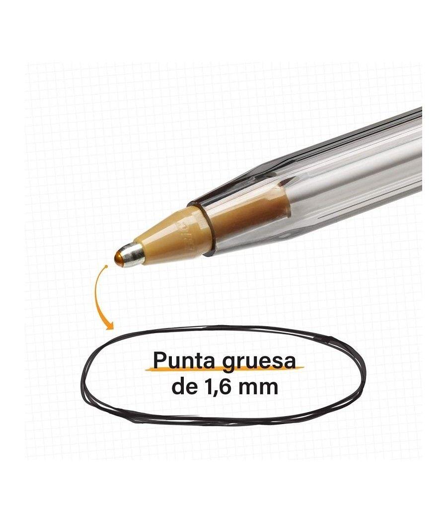 Caja de bolígrafos de tinta de aceite bic cristal fun 895793/ 20 unidades/ colores surtidos - Imagen 4