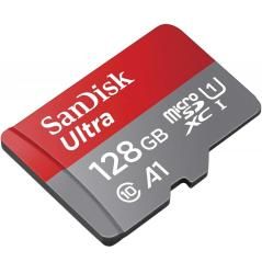 Tarjeta de memoria sandisk ultra 128gb microsd xc uhs-i/ clase 10/ 120mbs
