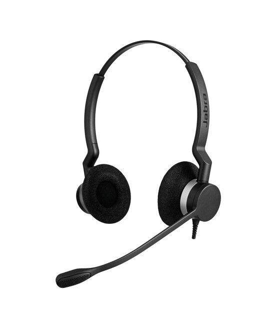 Jabra Biz 2300 Duo Auriculares Alámbrico Diadema Oficina/Centro de llamadas Negro - Imagen 1