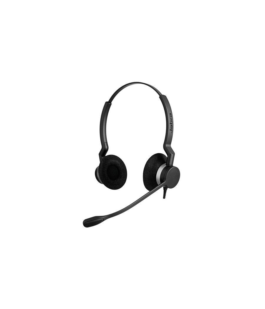 Jabra Biz 2300 Duo Auriculares Alámbrico Diadema Oficina/Centro de llamadas Negro - Imagen 1