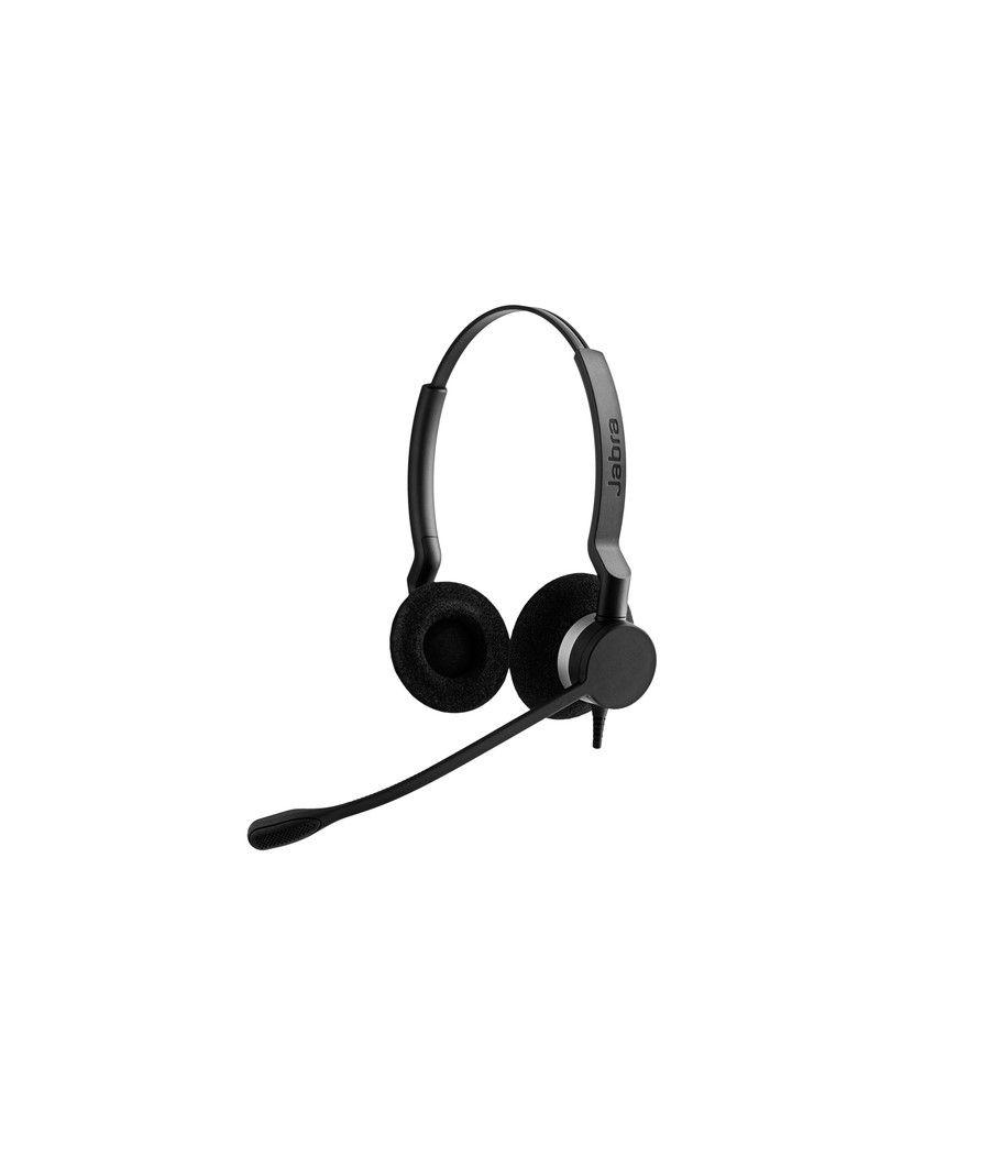 Jabra Biz 2300 Duo Auriculares Alámbrico Diadema Oficina/Centro de llamadas Negro - Imagen 2