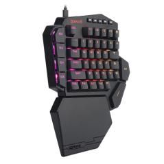 Redragon - diti mini teclado mecánico gaming rgb keypad negro - Imagen 1