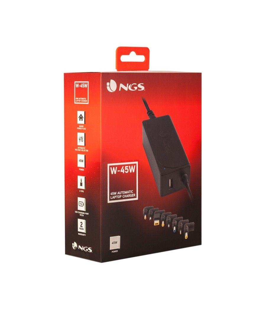 NGS  CARGADOR PARA PORTATIL 45W - Imagen 3