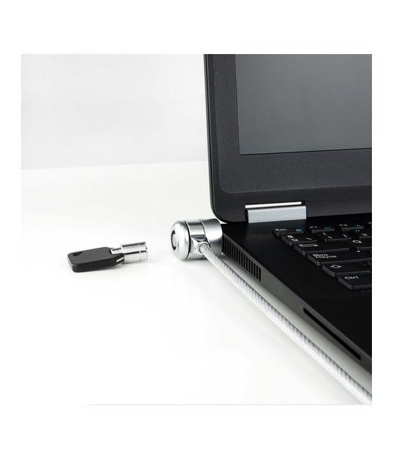 TooQ TQCLKC0025 cable antirrobo Plata 1,5 m - Imagen 5