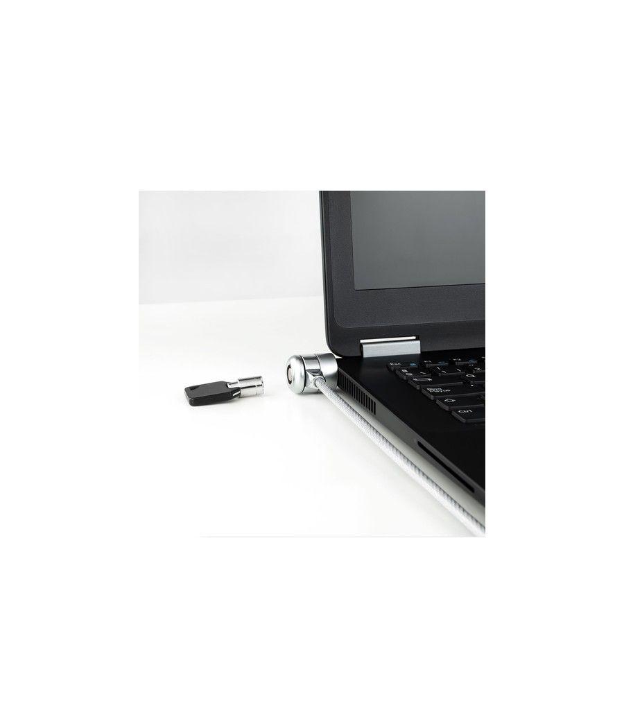 TooQ TQCLKC0025 cable antirrobo Plata 1,5 m - Imagen 5