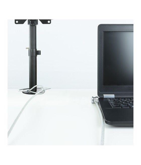 TooQ TQCLKC0025 cable antirrobo Plata 1,5 m - Imagen 8