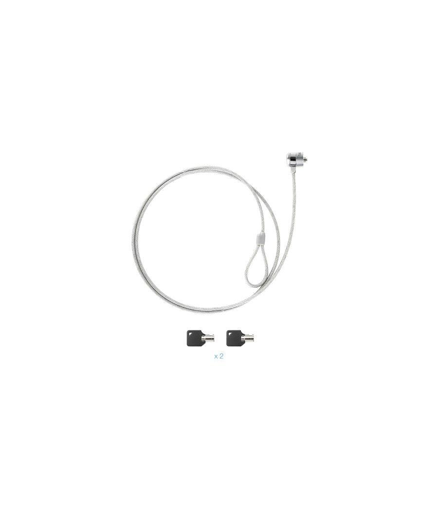 TooQ TQCLKC0025 cable antirrobo Plata 1,5 m - Imagen 9