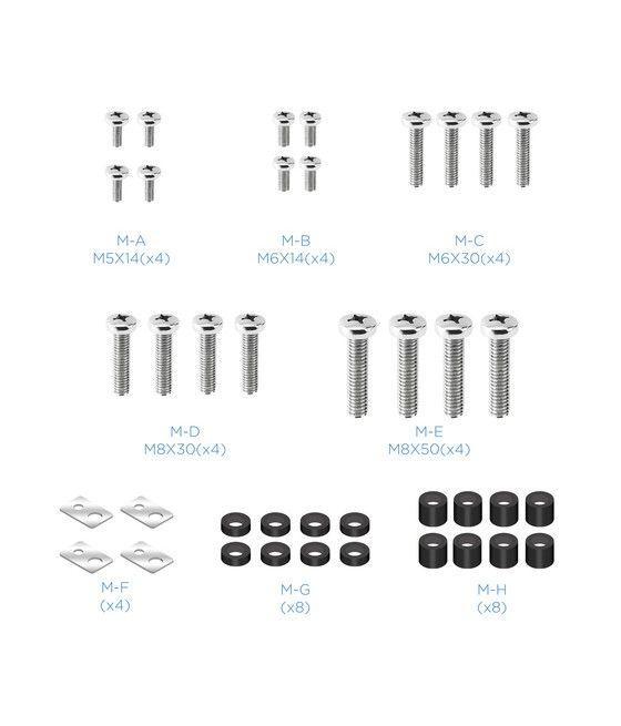 TooQ LP4380XL-B soporte para TV 2,03 m (80") Negro - Imagen 10