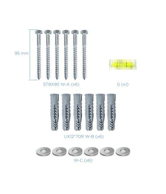 TooQ LP4380XL-B soporte para TV 2,03 m (80") Negro - Imagen 11