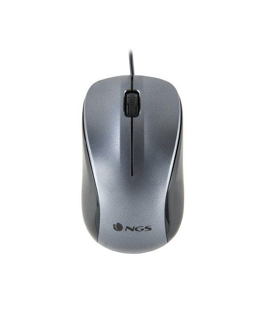 NGS CREW ratón Ambidextro USB tipo A Óptico 1200 DPI - Imagen 1