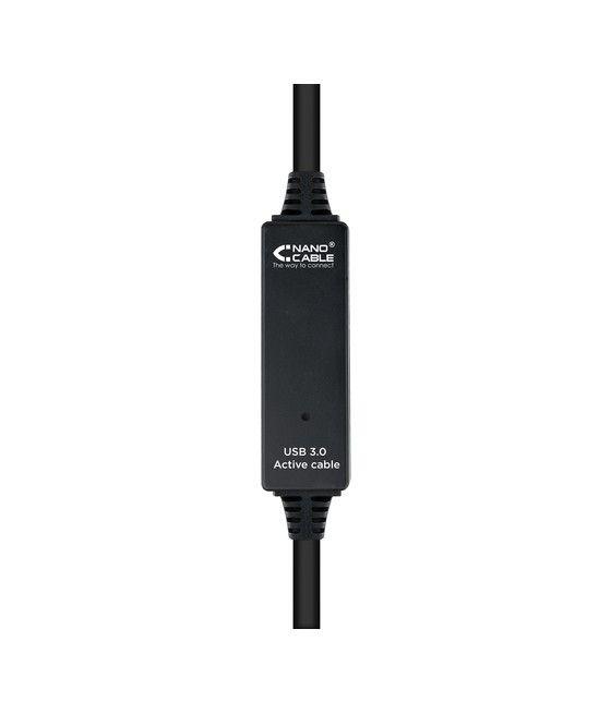 Nanocable Cable USB 3.0 prolongador con amplificador, tipo A/M-A/H, 15m - Imagen 3