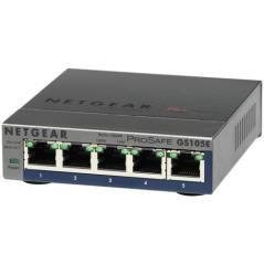 Netgear GS105E-200PES switch Gestionado L2/L3 Gigabit Ethernet (10/100/1000) Gris