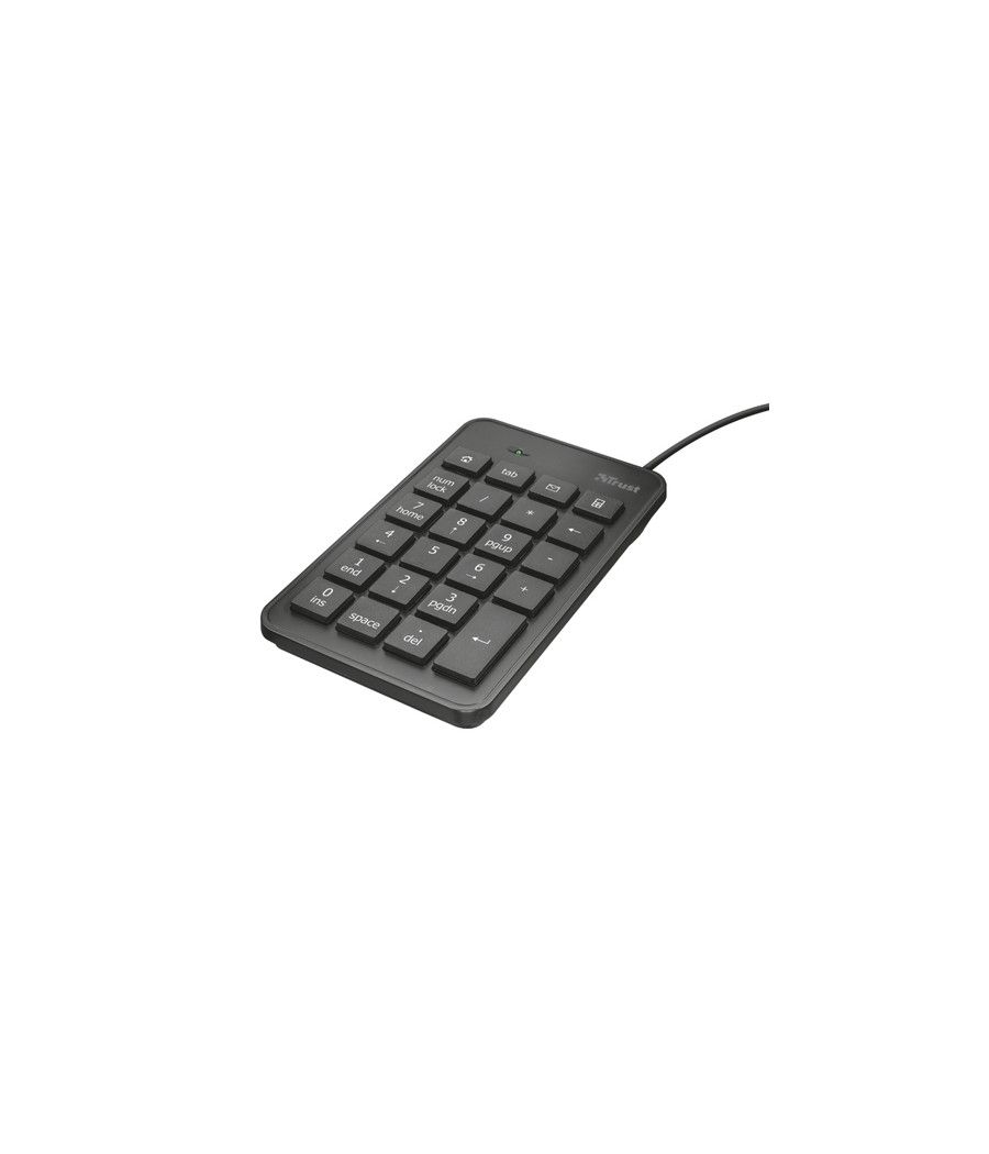 Trust 22221 teclado numérico Portátil/PC USB Negro