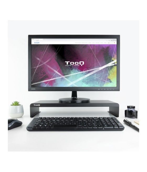 TooQ TQMR0121 soporte para monitor Independiente Negro - Imagen 4