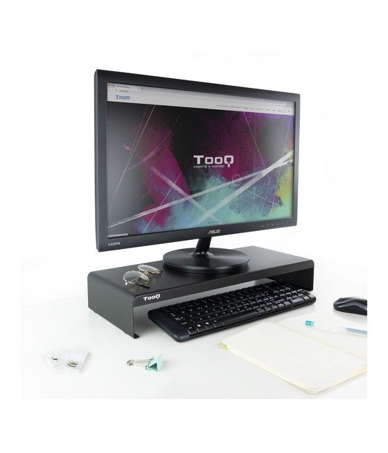TooQ TQMR0121 soporte para monitor Independiente Negro - Imagen 5