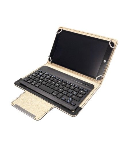 Talius - funda para tablet 8" cv-3008 - con teclado bluetooth - negra