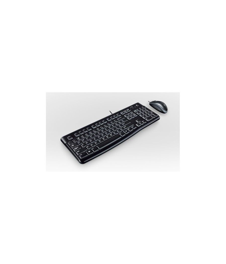 Logitech Desktop MK120 teclado USB QWERTZ Alemán Negro - Imagen 4