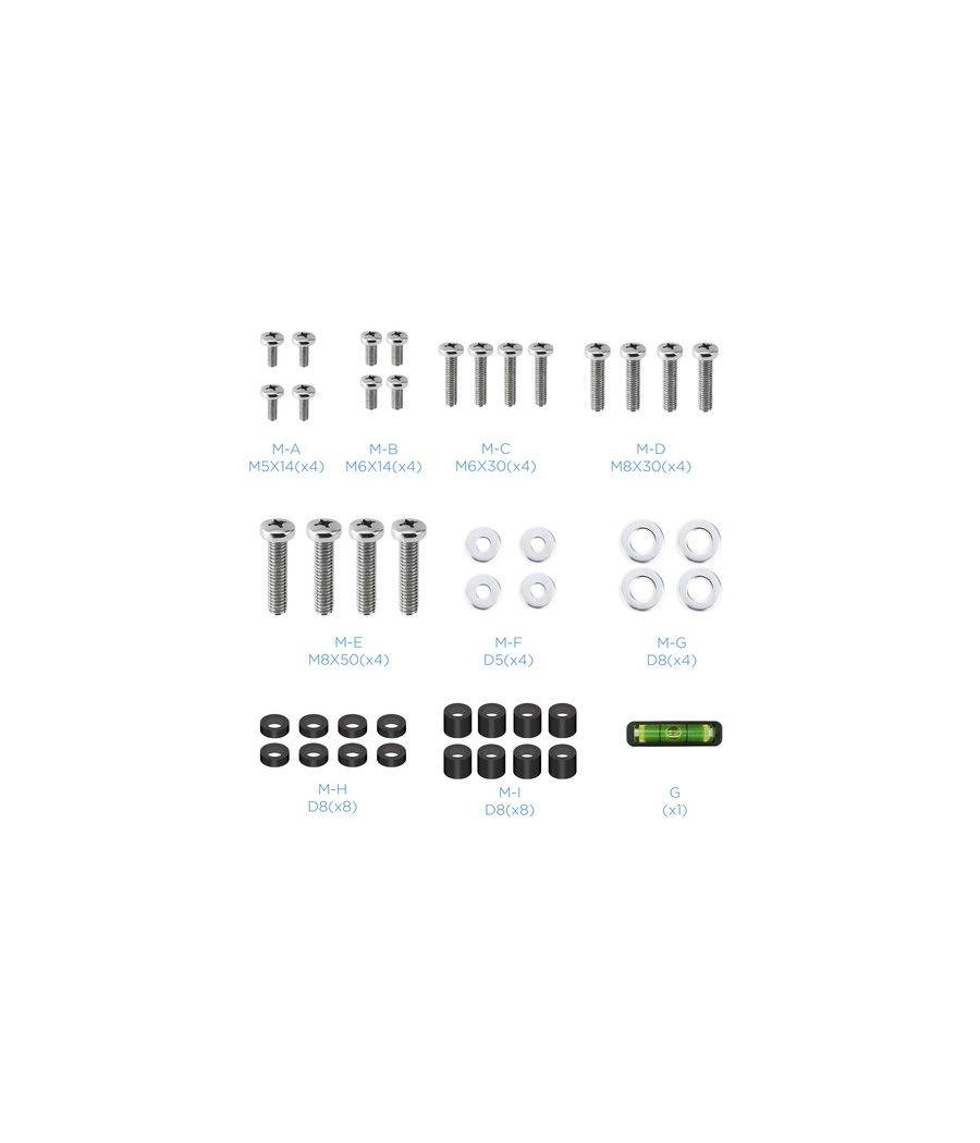 TooQ LP4391T-B soporte para TV 2,29 m (90") Negro - Imagen 6