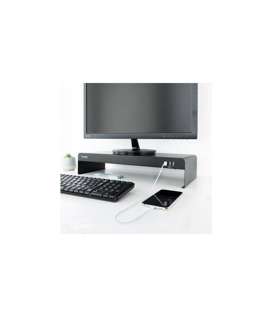 TooQ TQMR0124 soporte para monitor Independiente Negro - Imagen 6