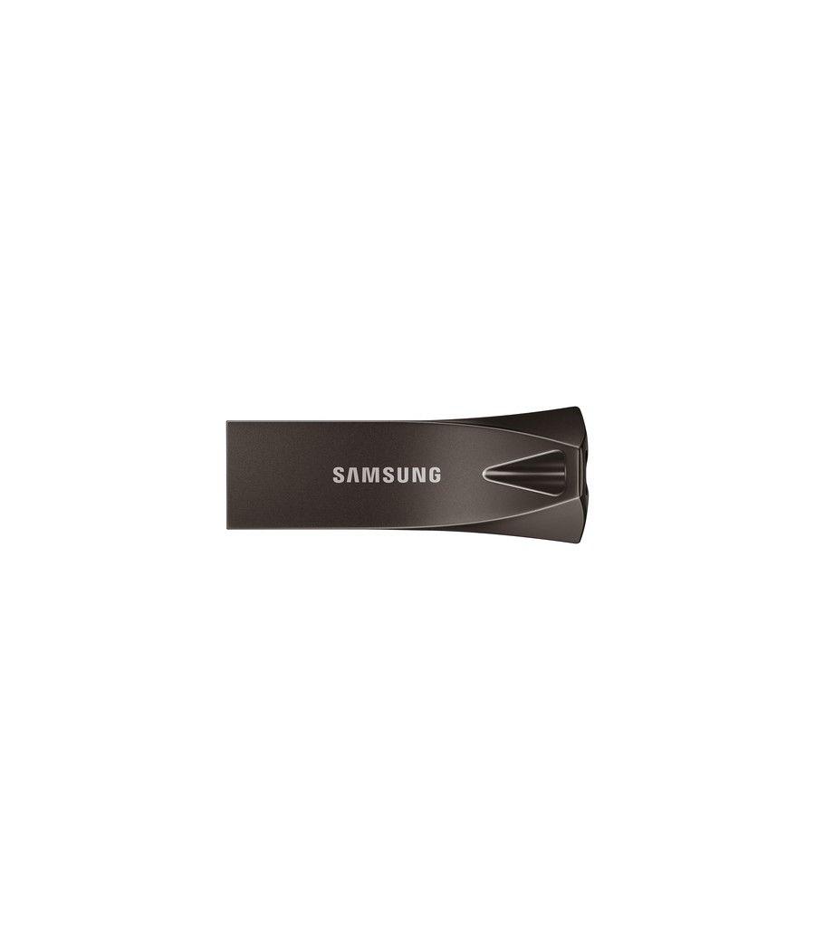 Pendrive 128gb samsung bar titan gray plus usb 3.1 - Imagen 1