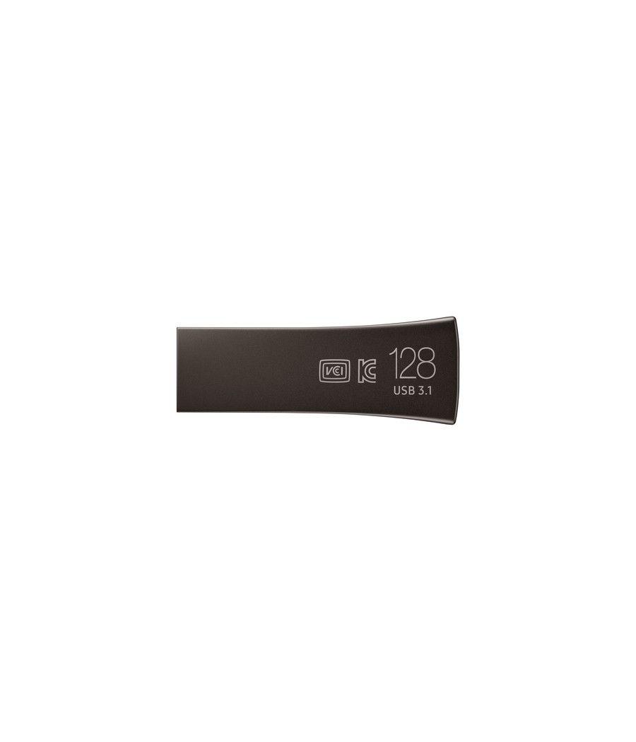 Pendrive 128gb samsung bar titan gray plus usb 3.1 - Imagen 2