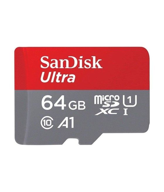 Sandisk Ultra Tarjeta Micro SDXC 64GB UHS-I U1 A1 Clase 10 120MB/s - Imagen 1
