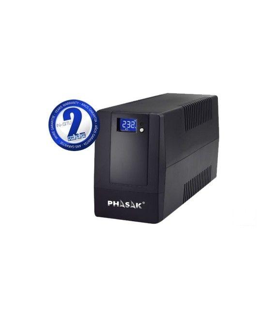 Sai Phasak 650VA/360W LCD USB+RJ - Imagen 1