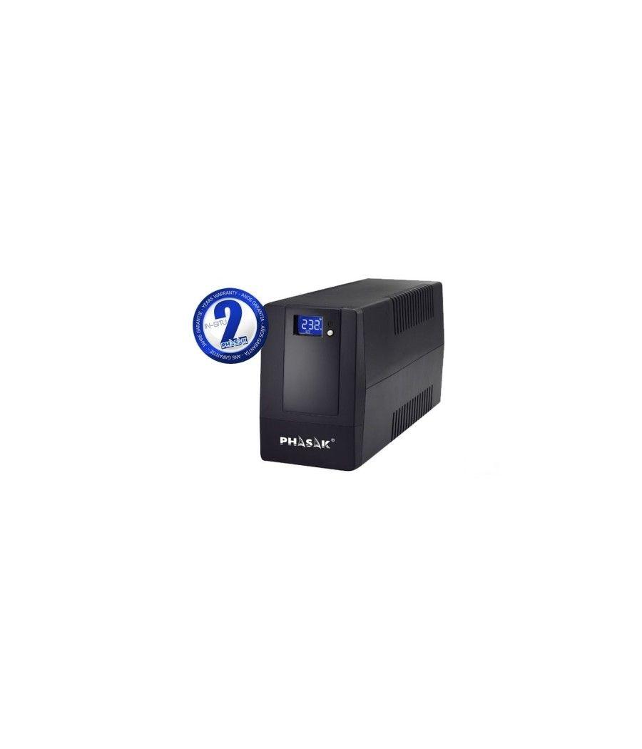 Sai Phasak 650VA/360W LCD USB+RJ - Imagen 1