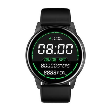Smartwatch jocca 2049/ notificaciones/ frecuencia cardíaca/ negro