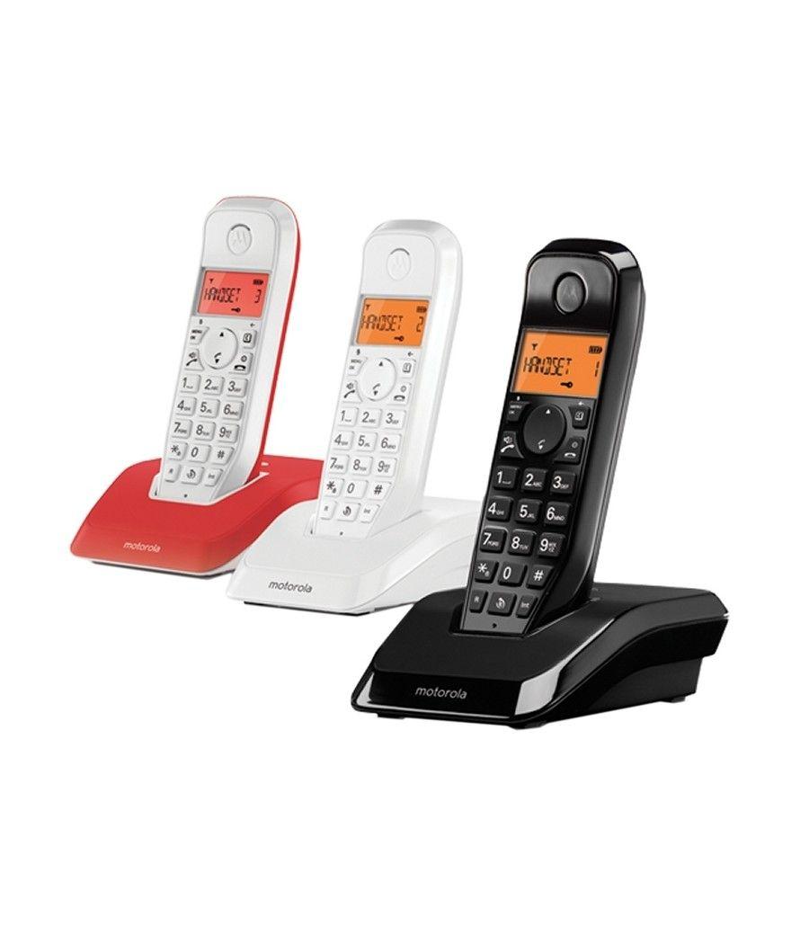 MOTOROLA S1203 Telefono DECT TRIO Colores - Imagen 1