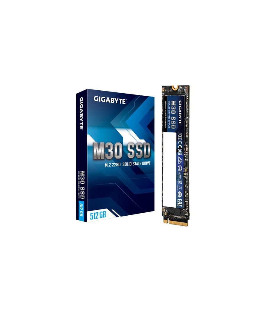 Gigabyte SSD M30 512GB M.2 NVMe 1.3 PCIe 3.0x4 - Imagen 2