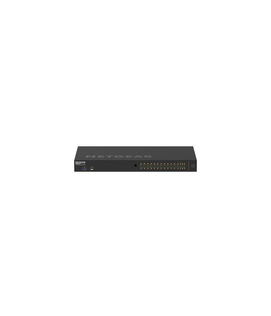 Netgear GSM4230P-100EUS switch Gestionado Gigabit Ethernet (10/100/1000) Energía sobre Ethernet (PoE) 1U Negro - Imagen 1