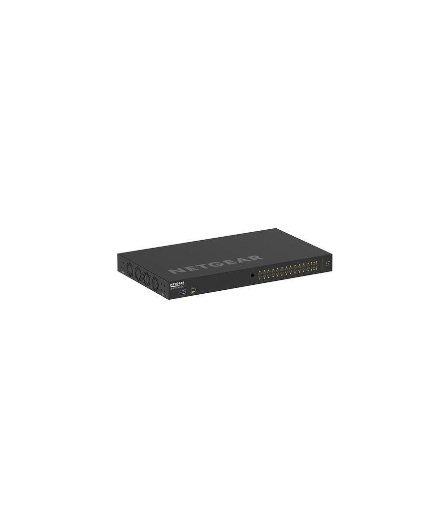 Netgear GSM4230P-100EUS switch Gestionado Gigabit Ethernet (10/100/1000) Energía sobre Ethernet (PoE) 1U Negro - Imagen 3