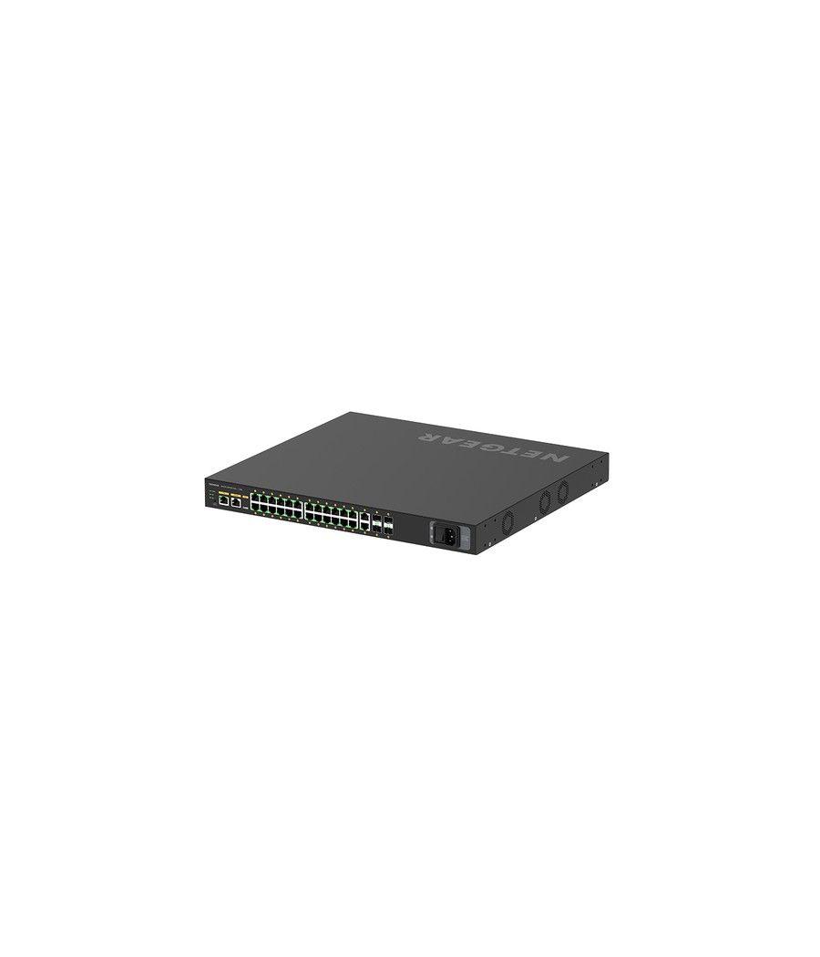 Netgear GSM4230P-100EUS switch Gestionado Gigabit Ethernet (10/100/1000) Energía sobre Ethernet (PoE) 1U Negro - Imagen 4