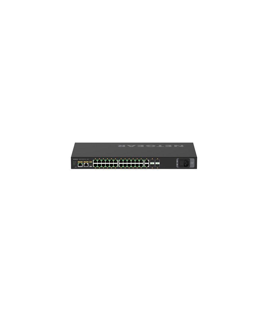 Netgear GSM4230P-100EUS switch Gestionado Gigabit Ethernet (10/100/1000) Energía sobre Ethernet (PoE) 1U Negro - Imagen 5